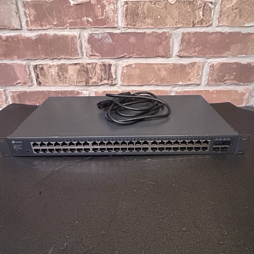 ##TP-LINK JetStream 48-Port Gigabit Smart Network Switch T1600G-52TS (TL-SG2452)